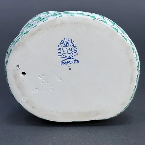 Фигурка фарфоровая Кобра цвета трилистник 1960-70 гг Herend - View 7