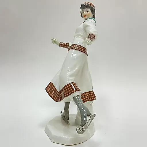 Статуэтка "Фигуристка" около 1910 г - View 3