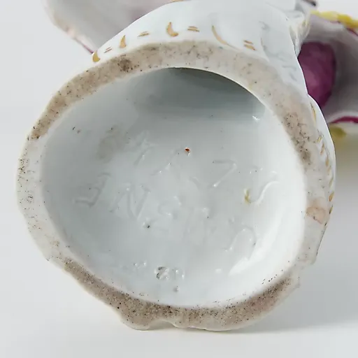 Парные фарфоровые статуэтки "Придворные танцоры" - View 12