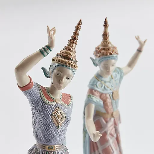Парные статуэтки "Тайские танцоры" - View 4