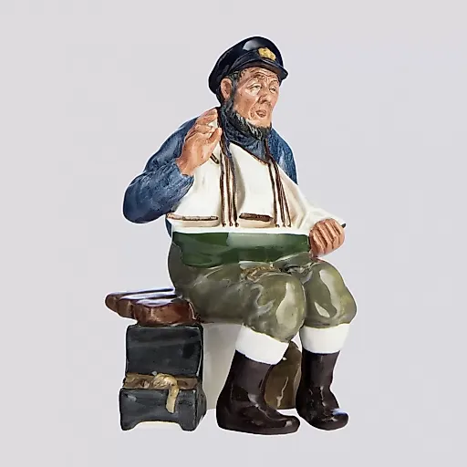 Статуэтка " Старый моряк с лодкой" - View 5