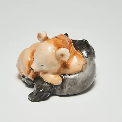 Статуэтка "Спящие медвежата", скульптор Б.Я.Воробьев - View 4