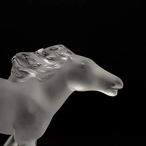 Скульптура "Конь" прозрачный - View 6