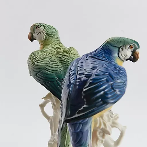 Пара статуэток "Попугай" - View 3