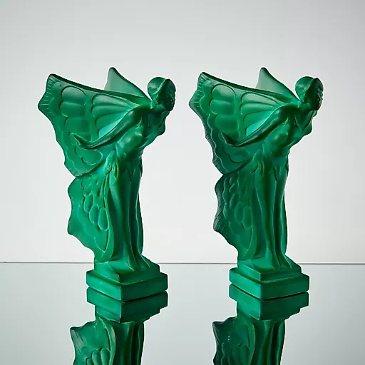 Статуэтка из малахитового стекла "Nude Flying Lady" - View 11