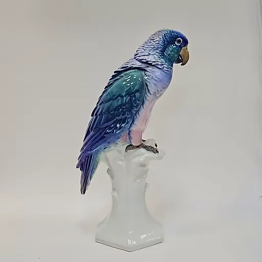 Статуэтка Попугай с ярким оперением Карл Энс - View 4