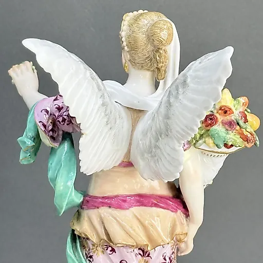 Статуэтка Фортуна на пьедестале Германия 1880-1890 гг - View 14