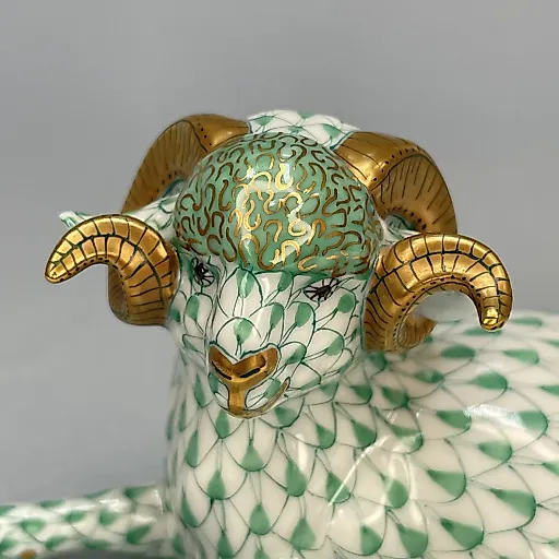 Фигурка Архар-горный баран Herend 1960-70гг Венгрия - View 6