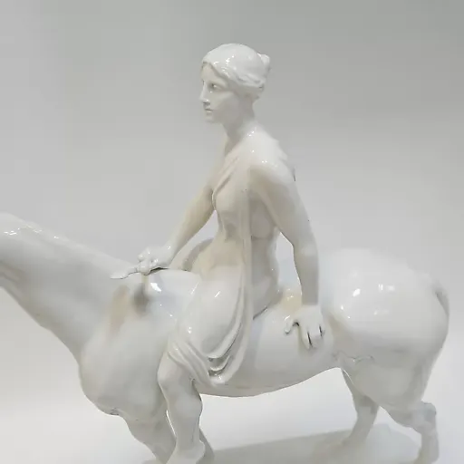 Фигурка «Амазонка» Ар деко 1920 годы KPM Берлин - View 12