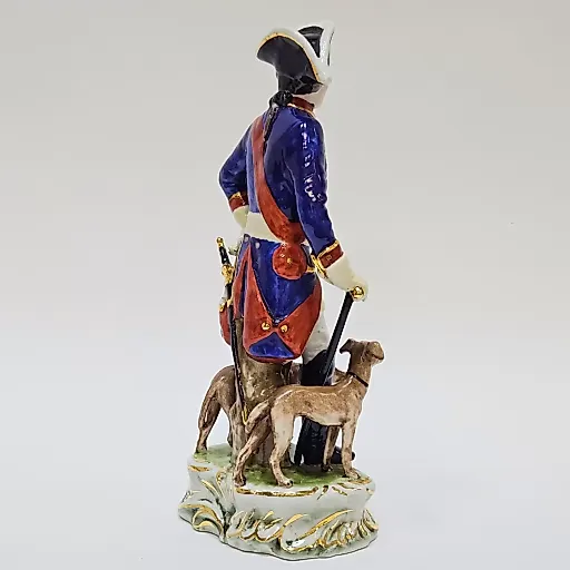Редкая фарфоровая фигура - Фридрих Великий la courtille - View 3