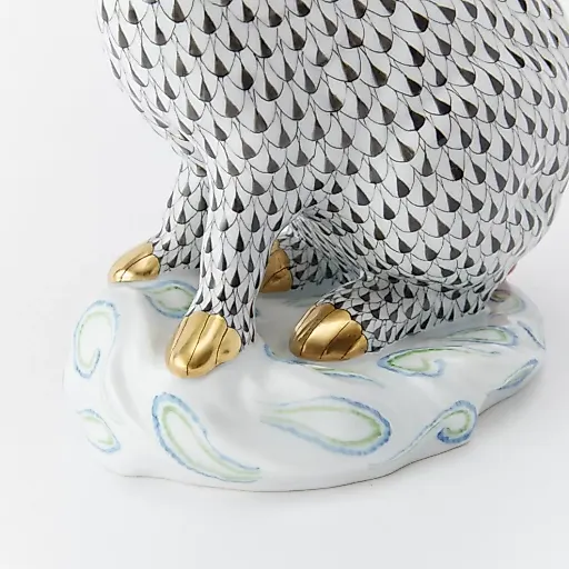 Коллекционная фарфоровая статуэтка "Заяц" - View 6