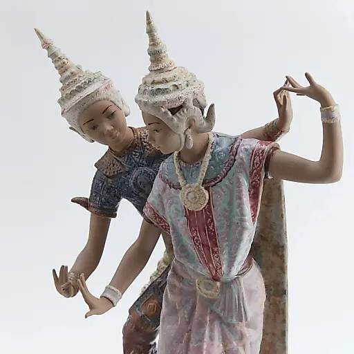 Скульптурная композиция "Балийские танцоры", дизайн В. Мартинез - View 5