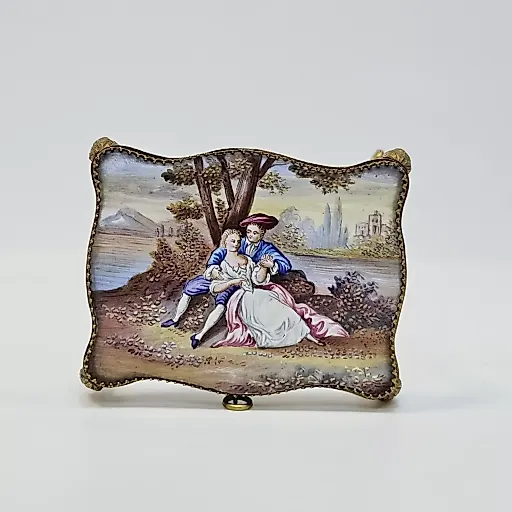 Набор - миниатюра мебели из венской бронзы, 1890-95гг - View 12