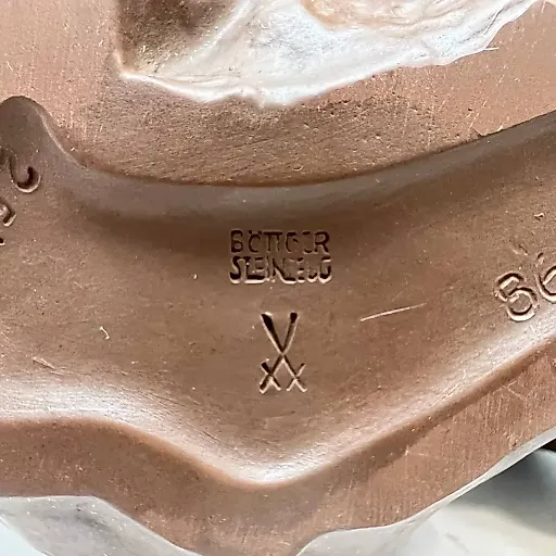 Фигурка 2 медведя из коричневого бурого фарфора 1905 г - View 8