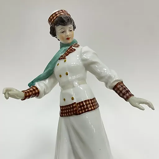 Статуэтка "Фигуристка" около 1910 г - View 7