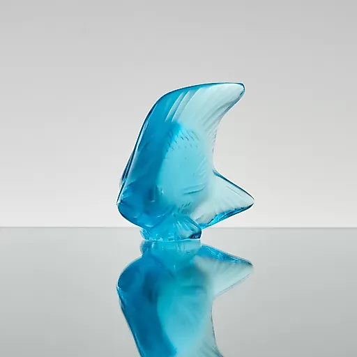 Хрустальная рыбка бирюзового оттенка - View 8