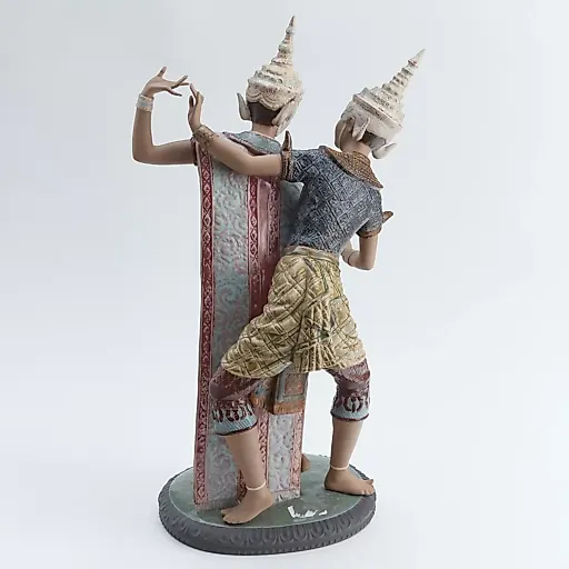 Скульптурная композиция "Балийские танцоры", дизайн В. Мартинез - View 4