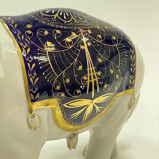 Фигурка "Индийский слон с поднятым хоботом" 1930е гг - View 2