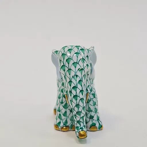 Статуэтка зеленый слоник - View 6