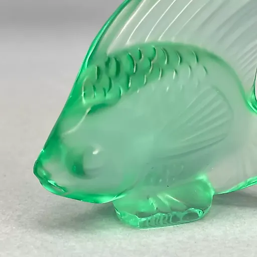 Хрустальная рыбка бирюзового оттенка - View 4