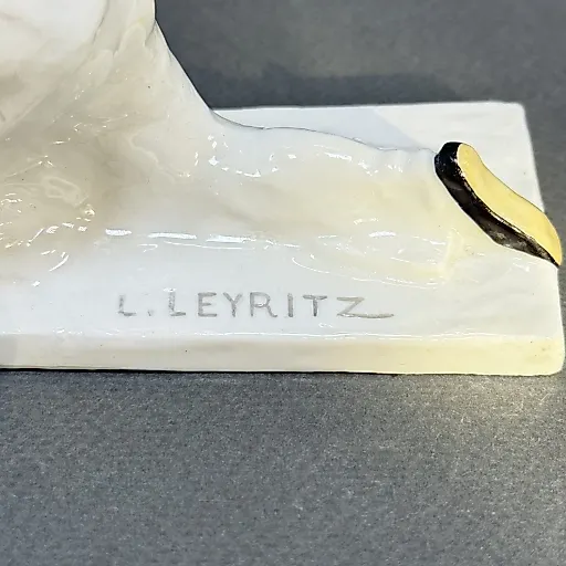 Скульптурная группа "Пьеро и Коломбина" Франция 1920 год - View 6