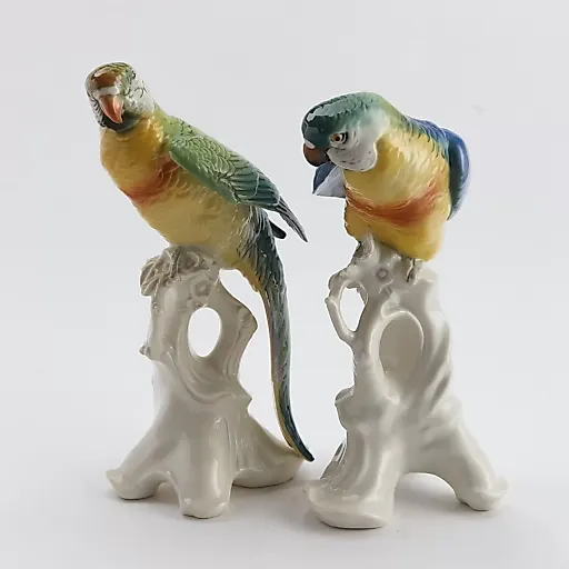Пара статуэток "Попугай" - View 2
