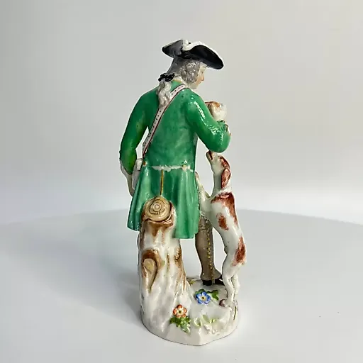 Старинная статуэтка "Охотник" - View 5