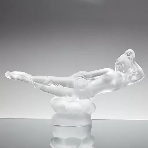 Пресс-папье из богемского стекла в стиле ар-деко - View 3