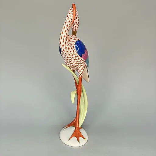 Фигурка Цапля Herend 1960-1970 г Венгрия - View 2