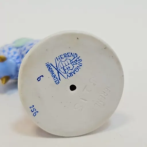 Фигурка слоник на коралловом шаре Херенд 1960-70гг - View 7