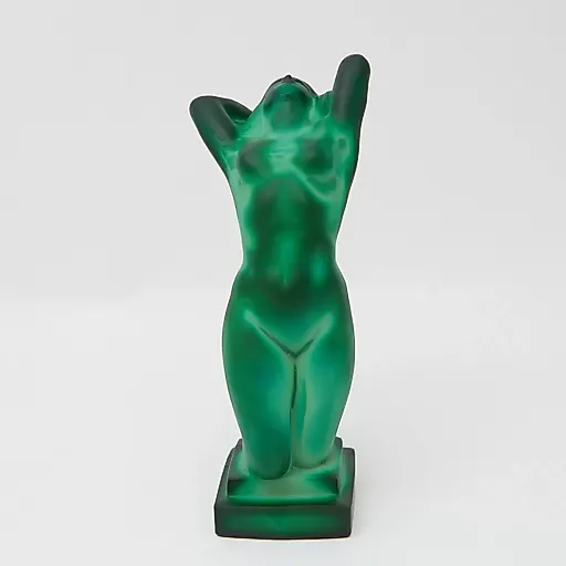 Малахитовая статуэтка Кризис H. - View 7