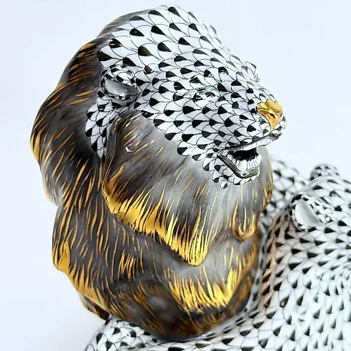 Редкая фигурка "Лев с львицей" Идеальный подарок для знака зодиака - Лев - View 6