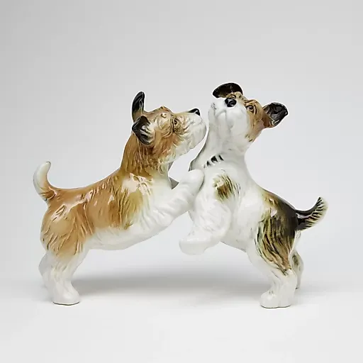 Фигурка "Терьеры играются" - View 2