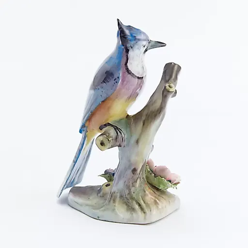 Винтажная статуэтка "Американская голубая сойка". - View 2