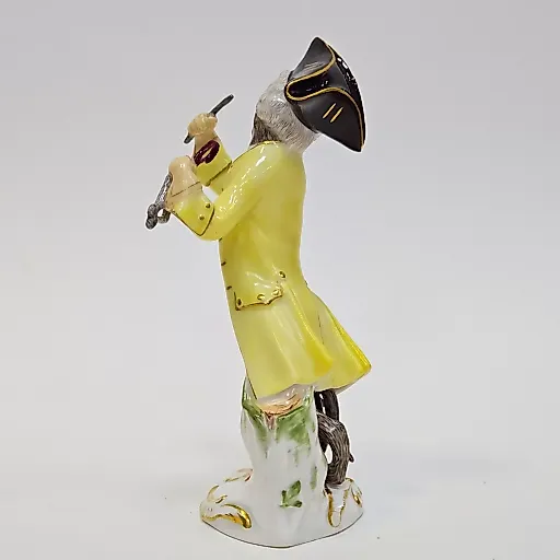 Статуэтка обезьяна с треугольником из обезьянего оркестра - View 3