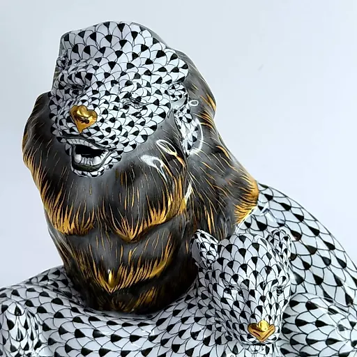 Редкая фигурка "Лев с львицей" Идеальный подарок для знака зодиака - Лев - View 7