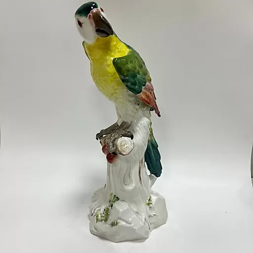 Попугай большая фигурка Майссен - View 2