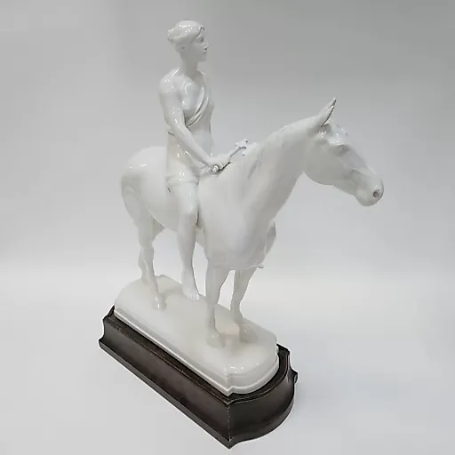 Фигурка «Амазонка» Ар деко 1920 годы KPM Берлин - View 7