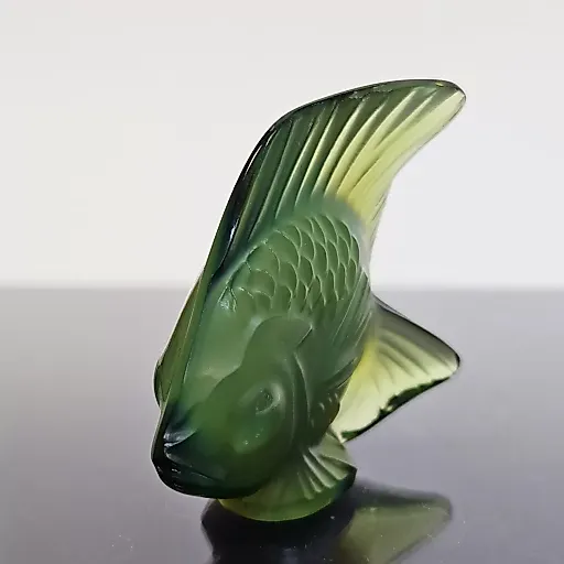 Хрустальная рыбка зеленого оттенка - View 14
