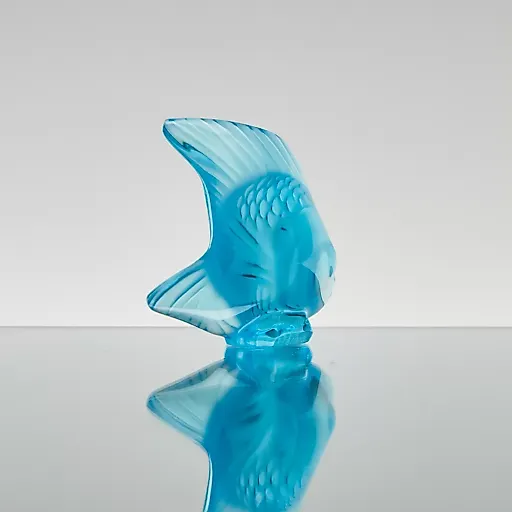 Хрустальная рыбка бирюзового оттенка - View 11