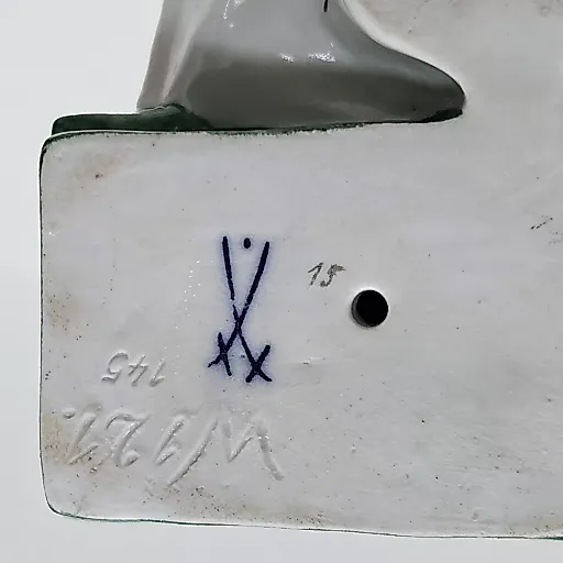 Фигурка «Девочка с котенком» 1924-34гг - View 6