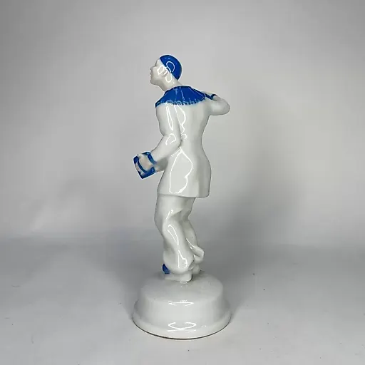 Статуэтка "Пьеро с гармонью" 1920е гг - View 4