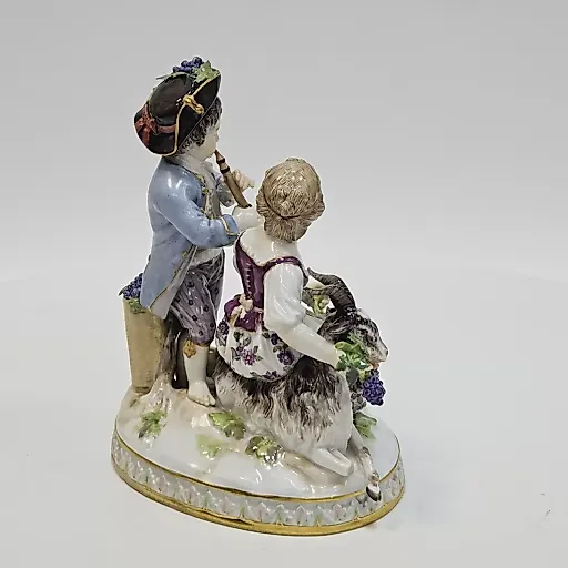 Статуэтка Осень Meissen – уникальная аллегория 1782 года, коллекционное искусство - View 6