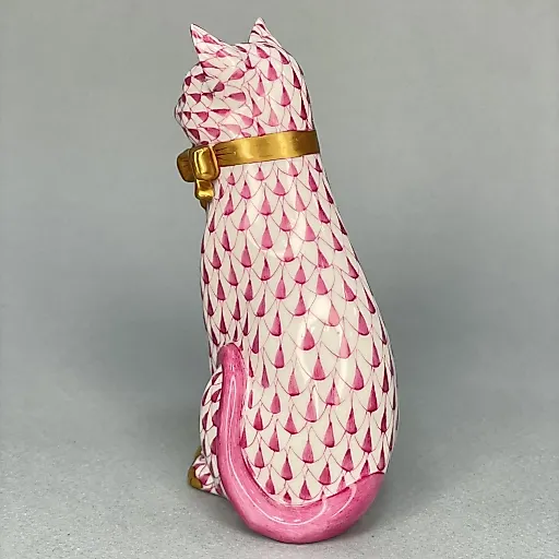 Кот с бантом Herend 1960-1970 Венгрия - View 5