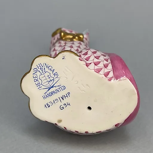 Кот с бантом Herend 1960-1970 Венгрия - View 7