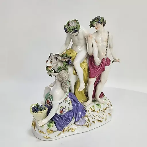 Скульптура "Силенус верхом на осле с вакханкой" 1900-20е гг - View 2