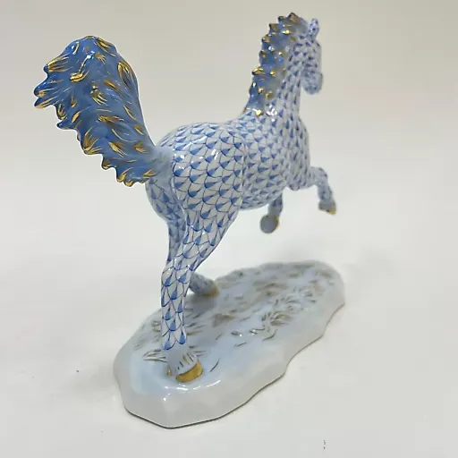 Фигурка Лошадь на постаменте Herend 1980 гг - View 3