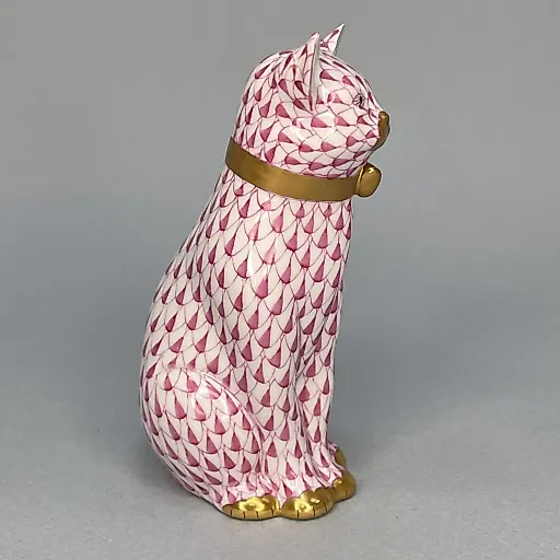 Кот с бантом Herend 1960-1970 Венгрия - View 4