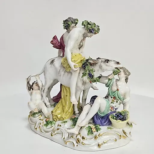 Скульптура "Силенус верхом на осле с вакханкой" 1900-20е гг - View 4