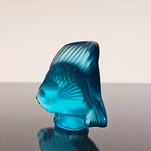 Хрустальная рыбка голубого оттенка - View 27